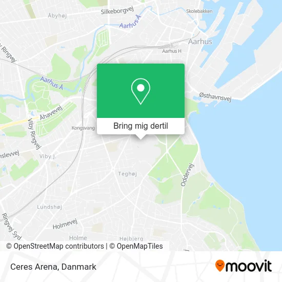 Ceres Arena kort