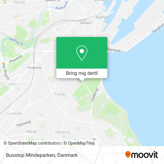 Busstop Mindeparken kort