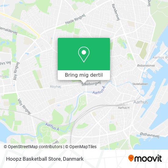 Hoopz Basketball Store kort