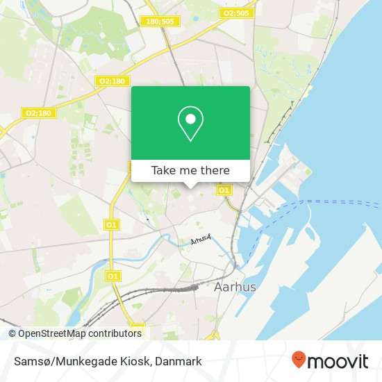 Samsø/Munkegade Kiosk kort