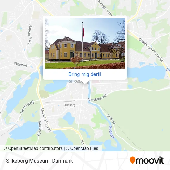 Silkeborg Museum kort