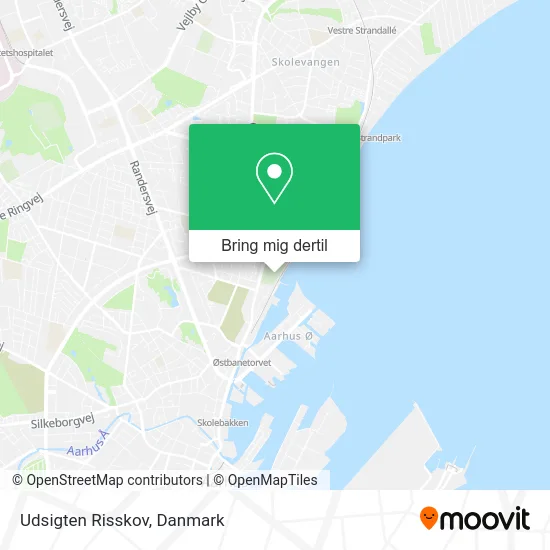 Udsigten Risskov kort