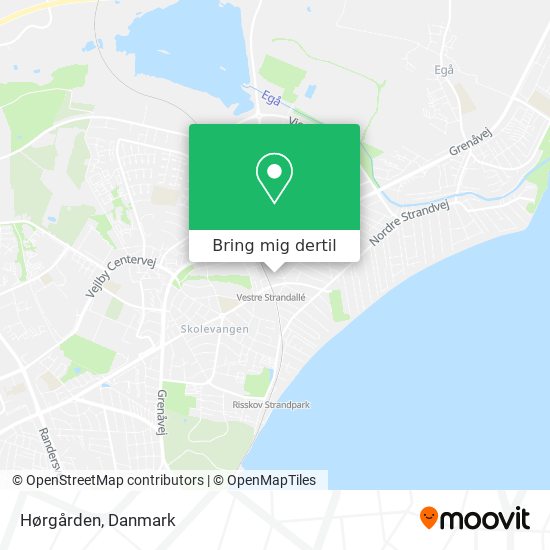Hørgården kort