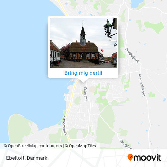 Ebeltoft kort