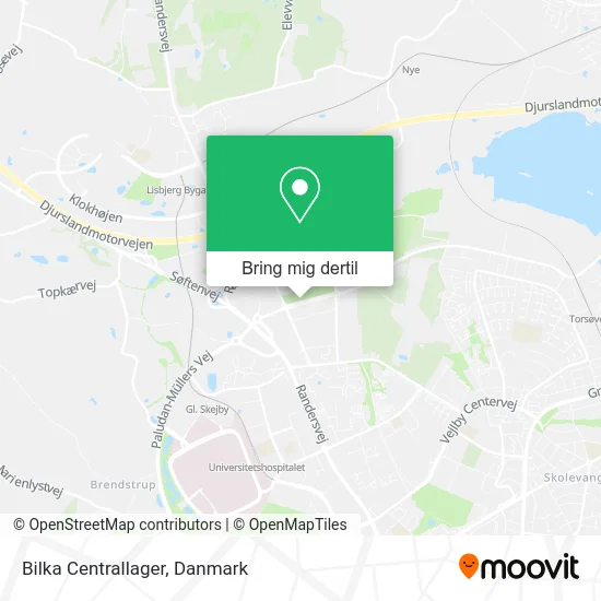 Bilka Centrallager kort