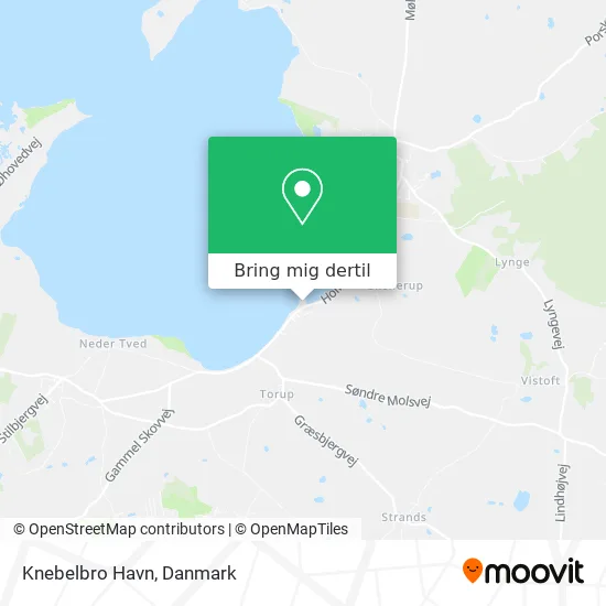 Knebelbro Havn kort