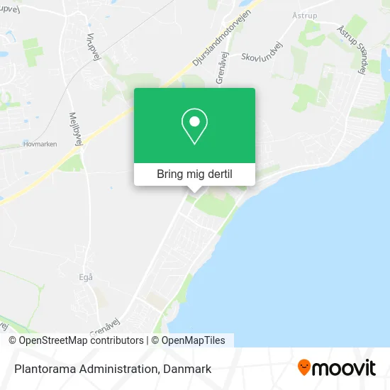 Plantorama Administration kort