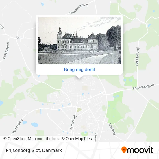 Frijsenborg Slot kort