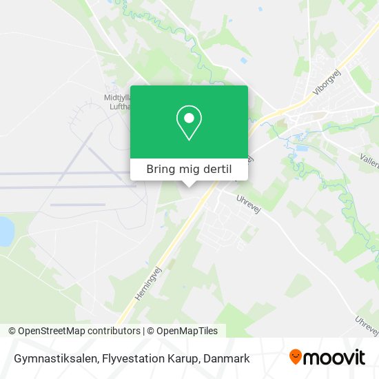 Gymnastiksalen, Flyvestation Karup kort