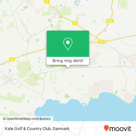 Kalø Golf & Country Club kort