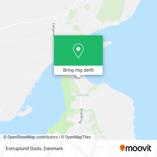 Estruplund Gods kort