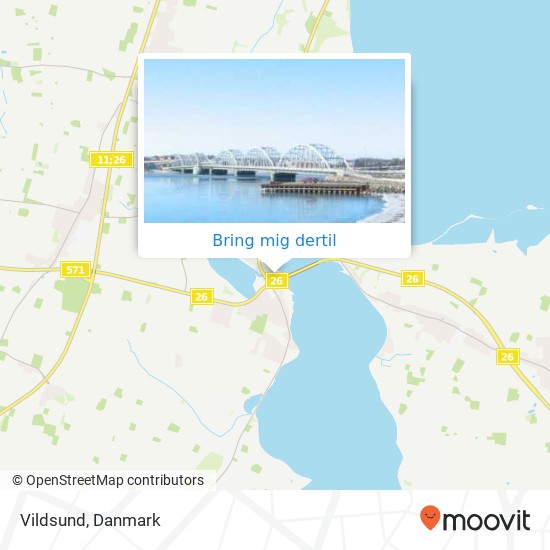 Vildsund kort