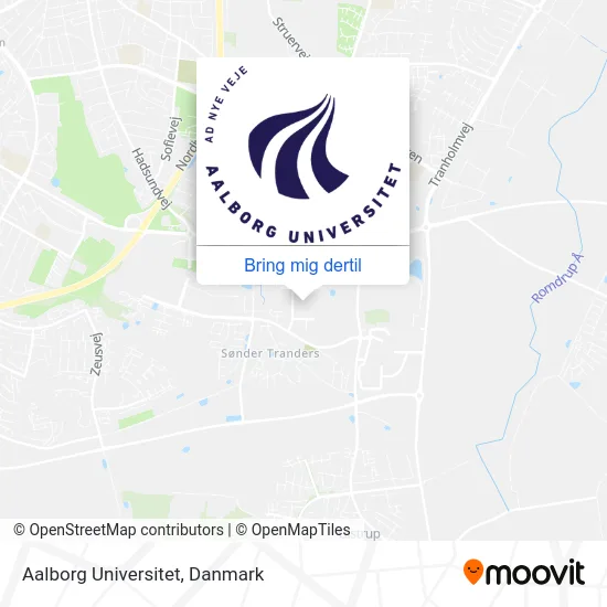 Aalborg Universitet kort