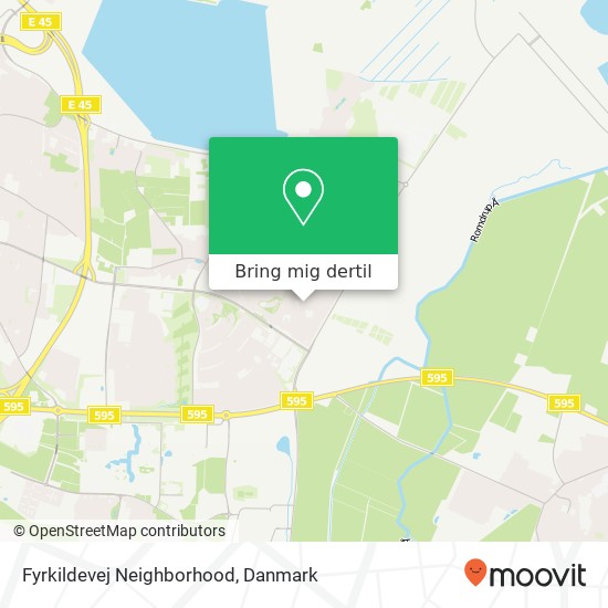 Fyrkildevej Neighborhood kort