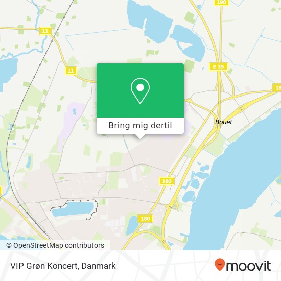 VIP Grøn Koncert kort