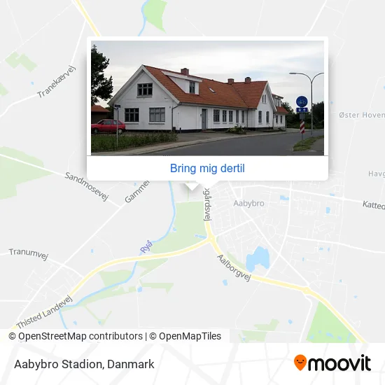 Aabybro Stadion kort