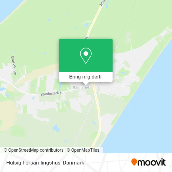 Hulsig Forsamlingshus kort