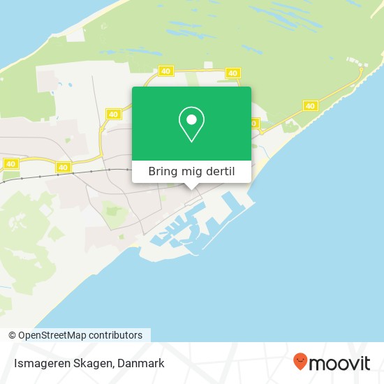 Ismageren Skagen kort