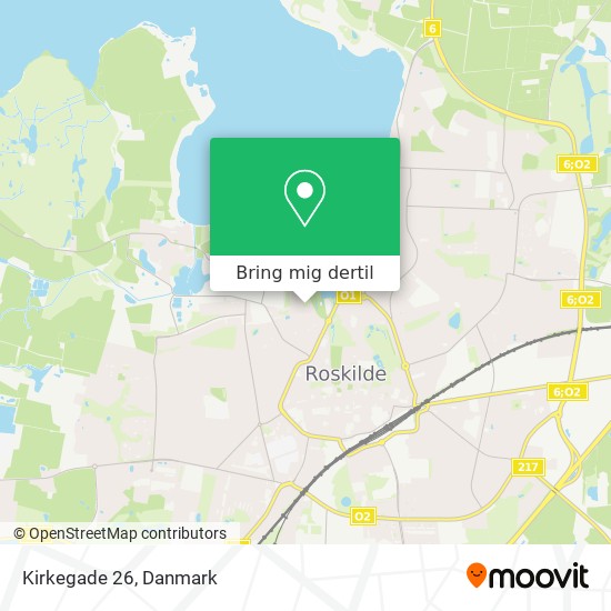 Kirkegade 26 kort