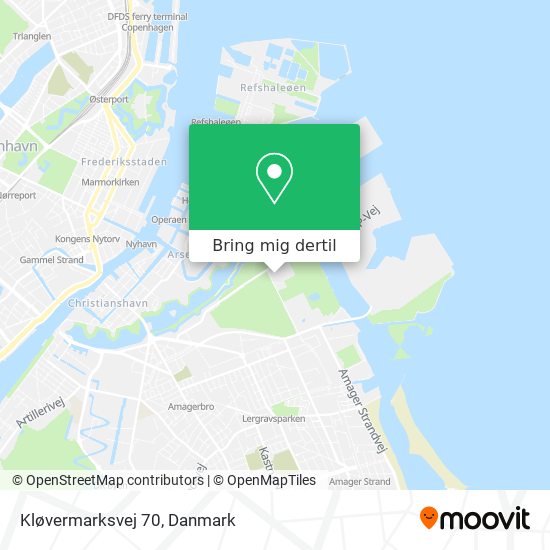 Kløvermarksvej 70 kort