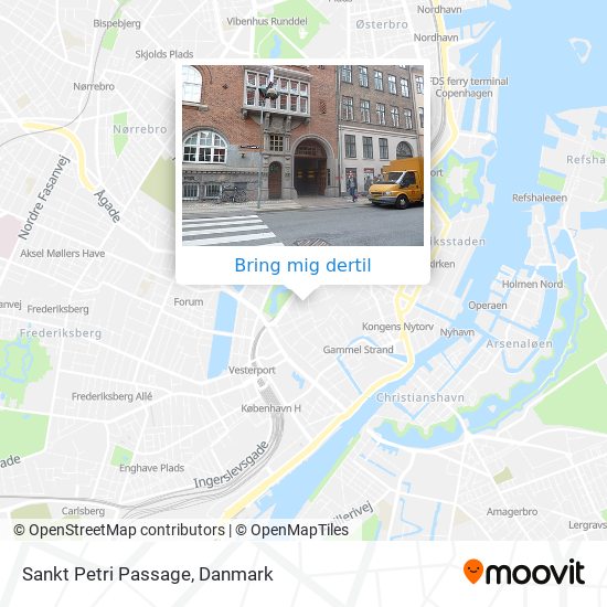 Sankt Petri Passage kort