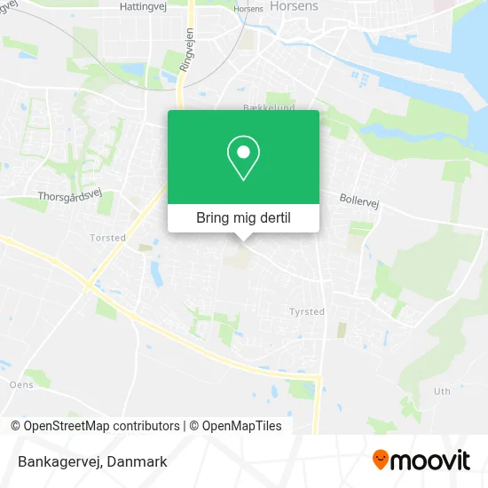 Bankagervej kort