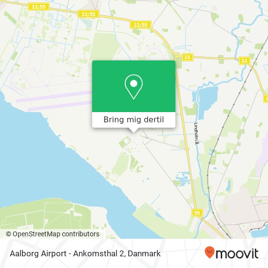 Aalborg Airport - Ankomsthal 2 kort