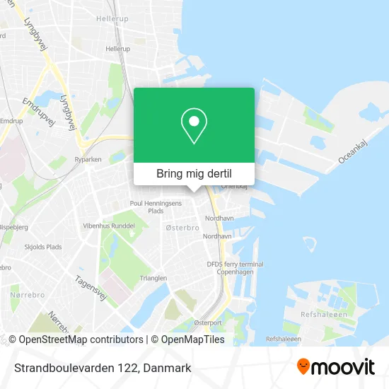 Strandboulevarden 122 kort