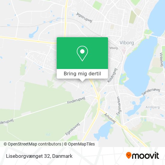 Liseborgvænget 32 kort