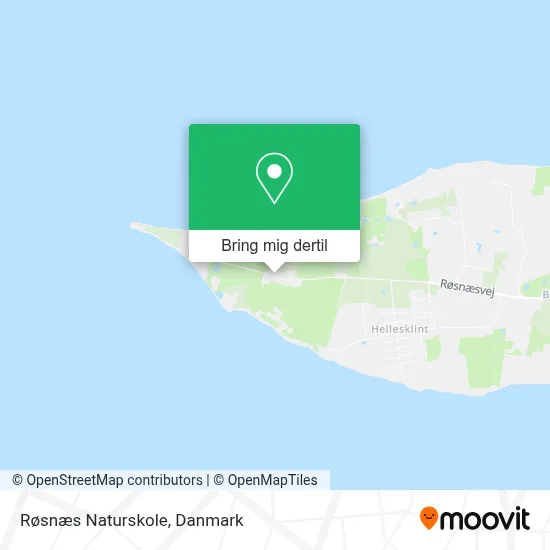 Røsnæs Naturskole kort
