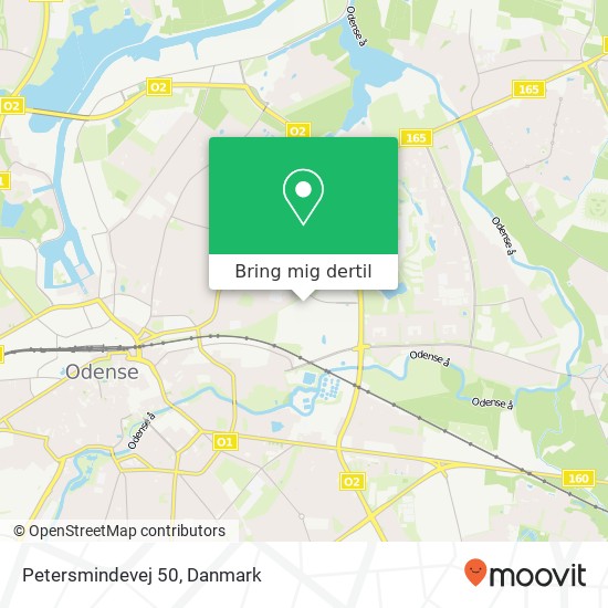 Petersmindevej 50 kort