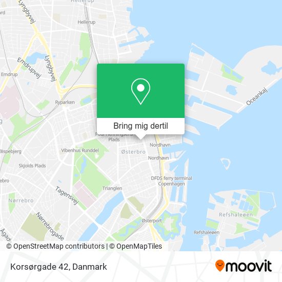 Korsørgade 42 kort