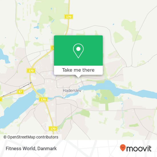 Fitness World kort