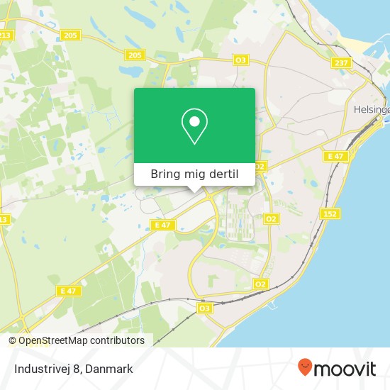 Industrivej 8 kort