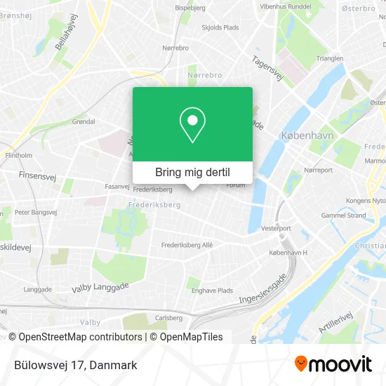 Bülowsvej 17 kort