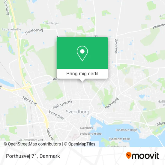 Porthusvej 71 kort