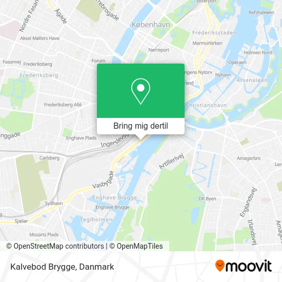 Kalvebod Brygge kort