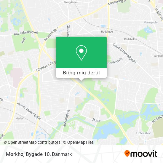 Mørkhøj Bygade 10 kort