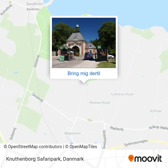 Knuthenborg Safaripark kort