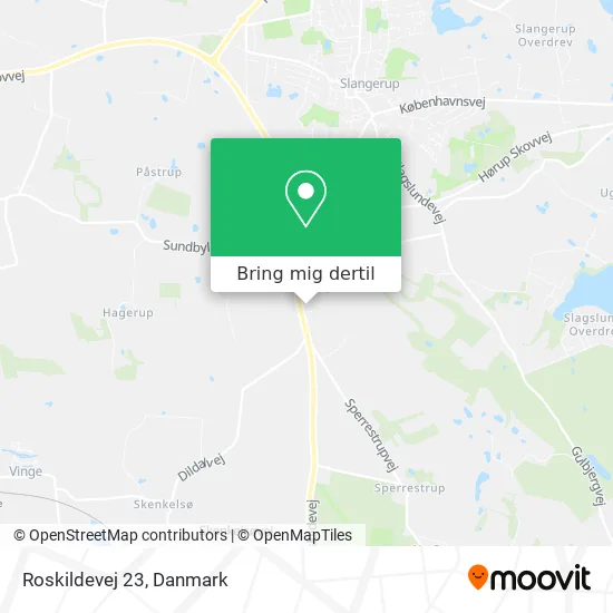 Roskildevej 23 kort