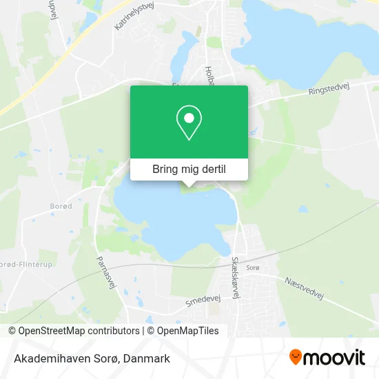 Akademihaven Sorø kort