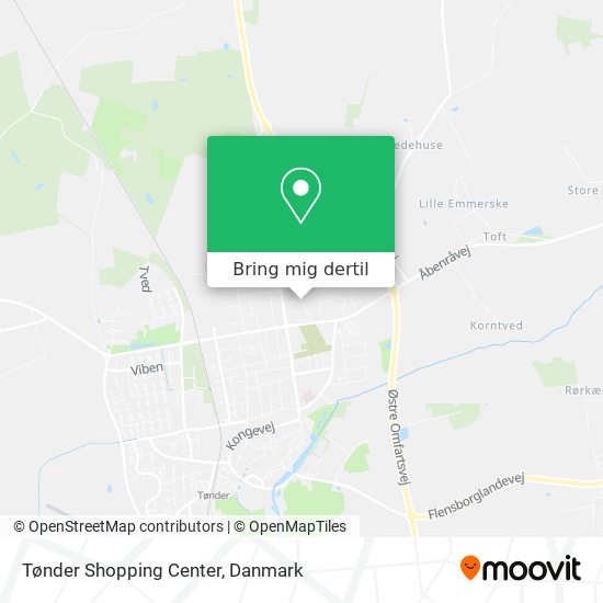 Tønder Shopping Center kort