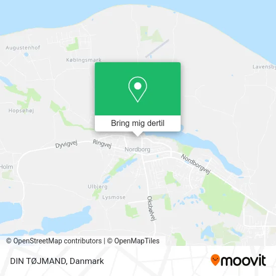 DIN TØJMAND kort