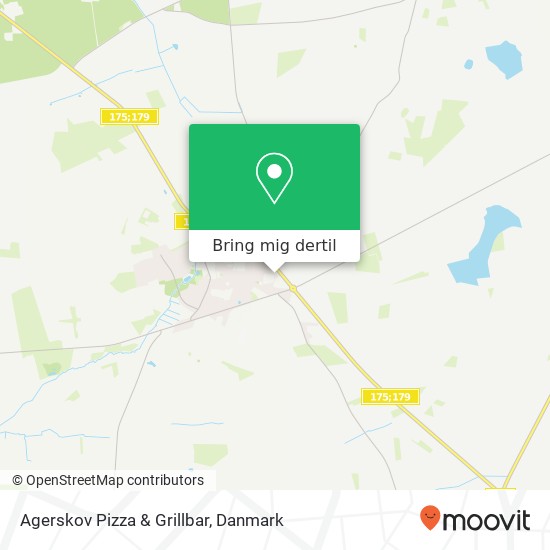 Agerskov Pizza & Grillbar, Nørregade 35 6534 Tønder kort