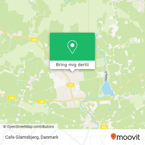 Cafe Glamsbjerg, Mågevej 7 5620 Assens kort