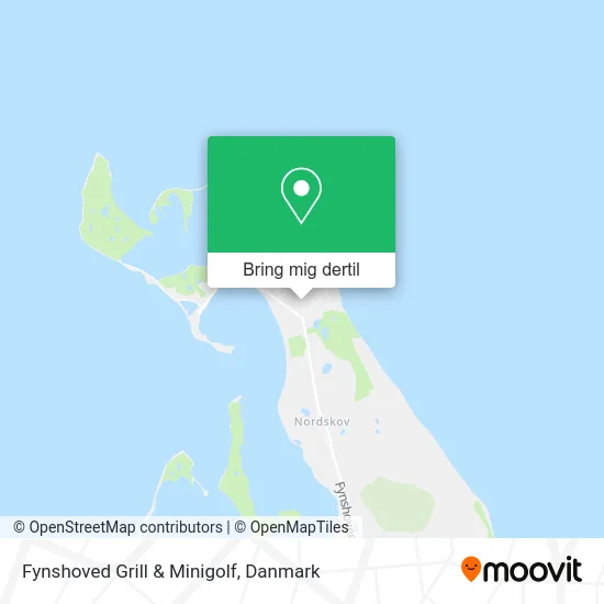 Fynshoved Grill & Minigolf kort