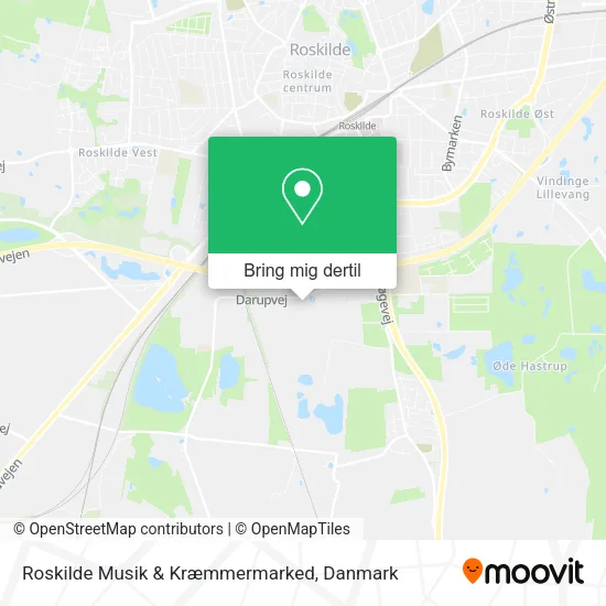 Roskilde Musik & Kræmmermarked kort