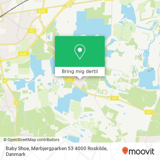 Baby Shoe, Mørbjergparken 53 4000 Roskilde kort