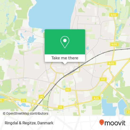 Ringdal & Regitze, Algade 6 4000 Roskilde kort