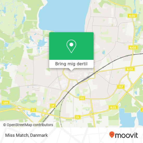Miss Match, Skomagergade 30 4000 Roskilde kort